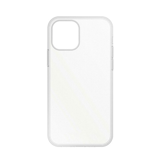 Capa de Silicone Macio para Apple iPhone 12/12 Pro Transparente